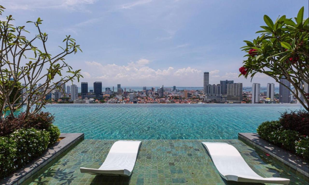 Skypool With Seaview 8Pax Beacon Executive Suites - Georgetown City Centre - 3Km To Komtar Екстер'єр фото